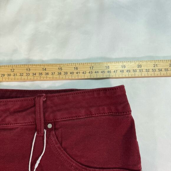 NWT Risen Jeans Straight Leg Blue Size 2XL High Rise “sweet Child Of Wine” - Picture 4 of 8